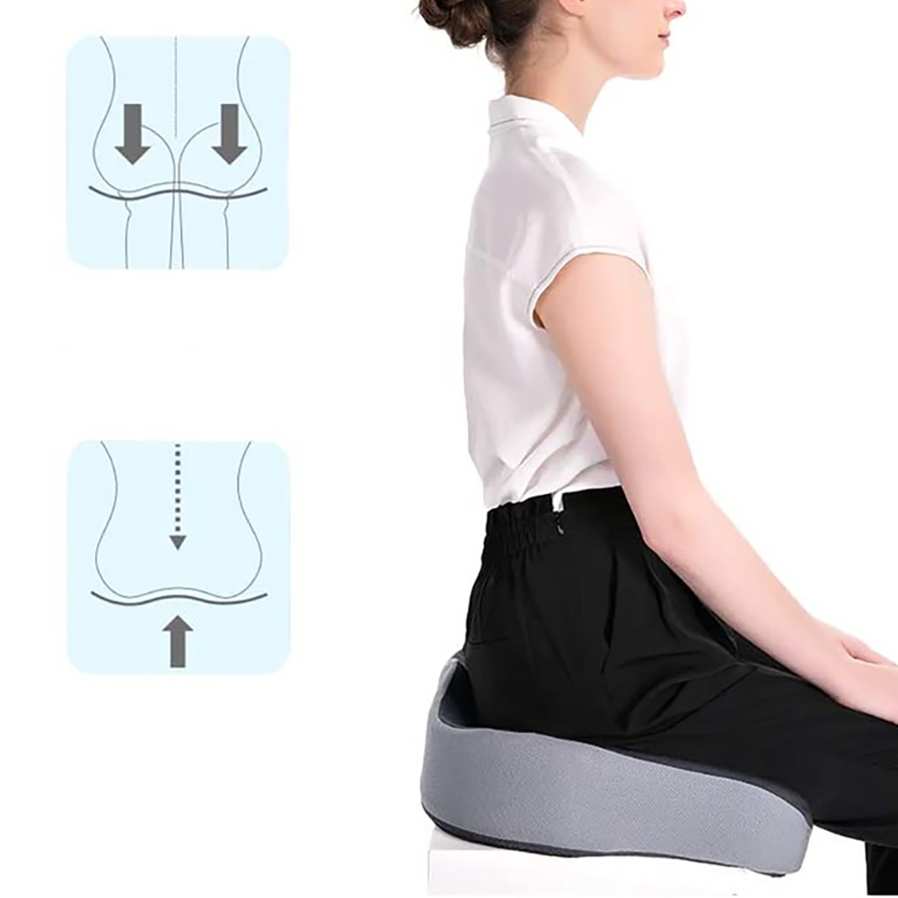 SientaBien Pro — vista lateral completa de la almohada