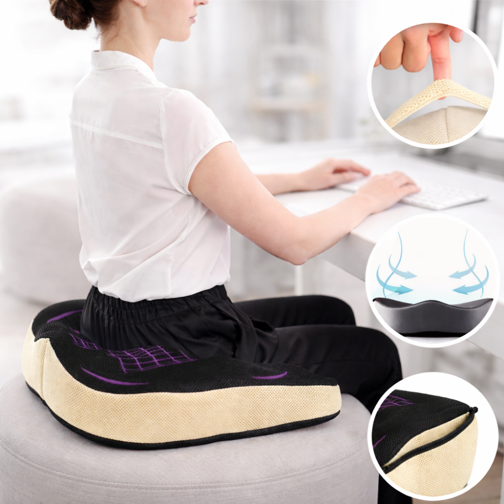 SientaBien Pro — vista frontal de la almohada