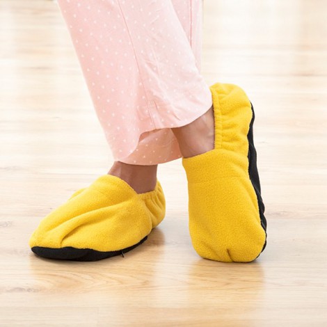 AbrigaPies pantuflas térmicas de lino